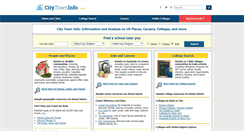 Desktop Screenshot of citytowninfo.com